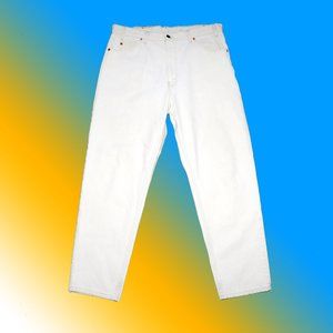 Deadstock vintage 70s orange tab Levi’s 550 jeans